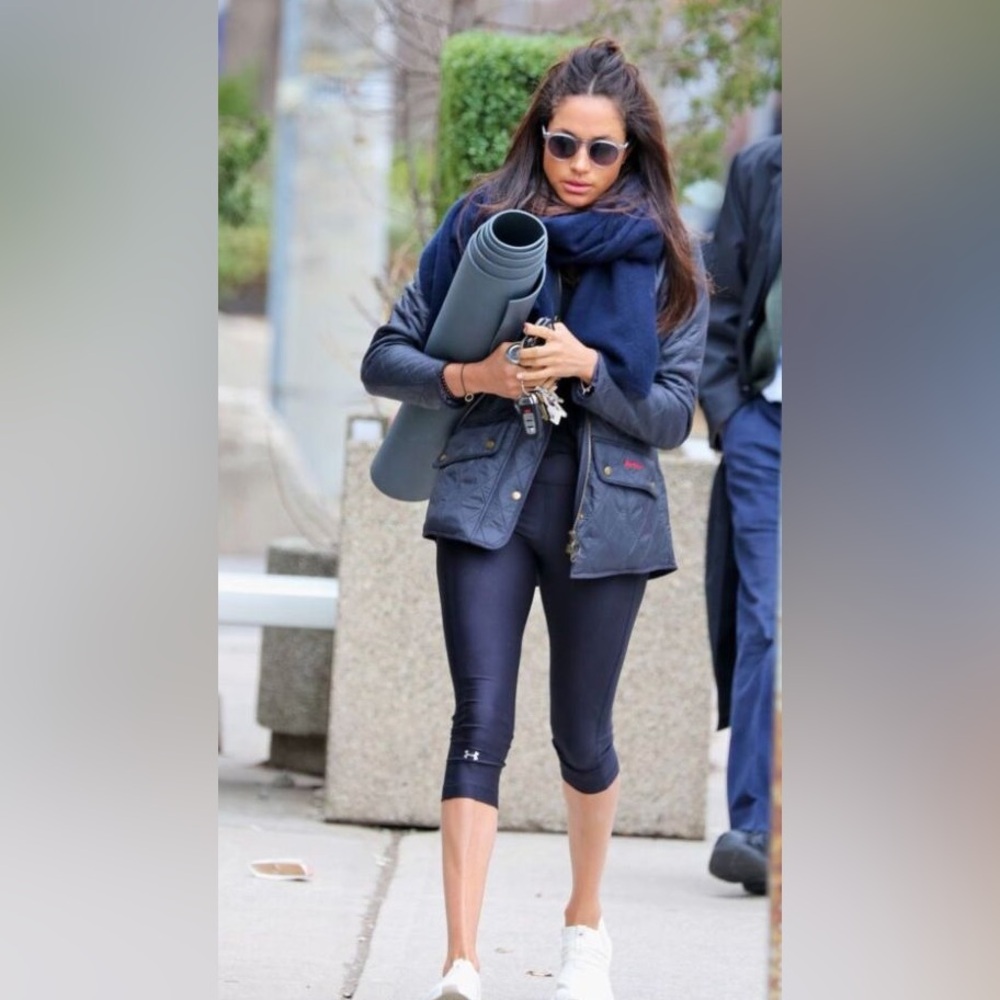 Barbour Women's Navy Quilted Utility Jacket